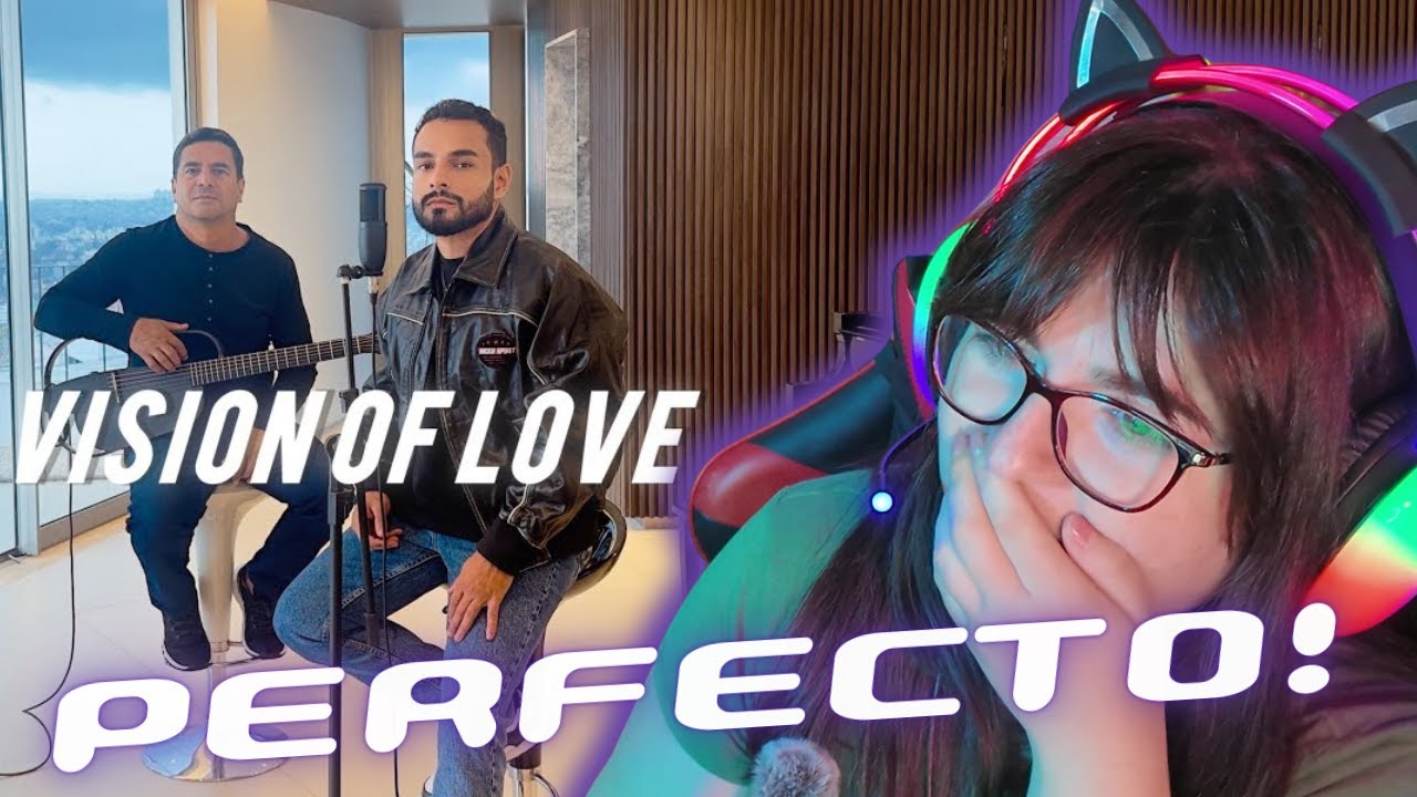 PERFECTO! Gabriel Henrique - Vision Of Love (Acoustic Version) | REACCIÓN