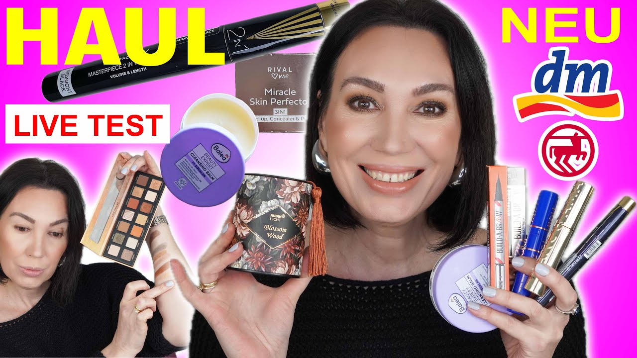 Alles NEU❗️❗️DM & ROSSMANN HAUL 👍 LOREAL PANORAMA, Catrice, Maybelline, Balea, Rival ❤️ me im TEST