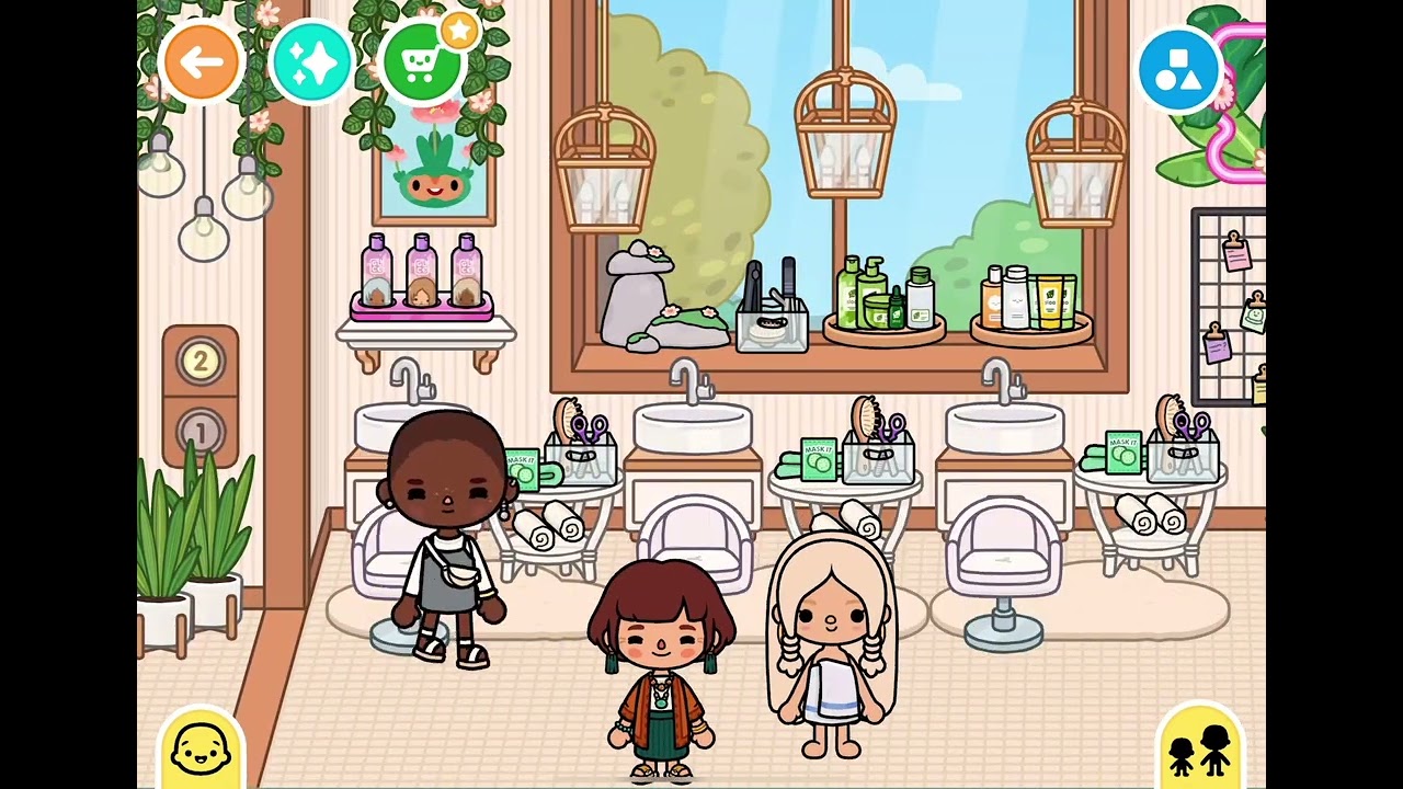 Going to the house of beauty in Toca Boca!💄👡