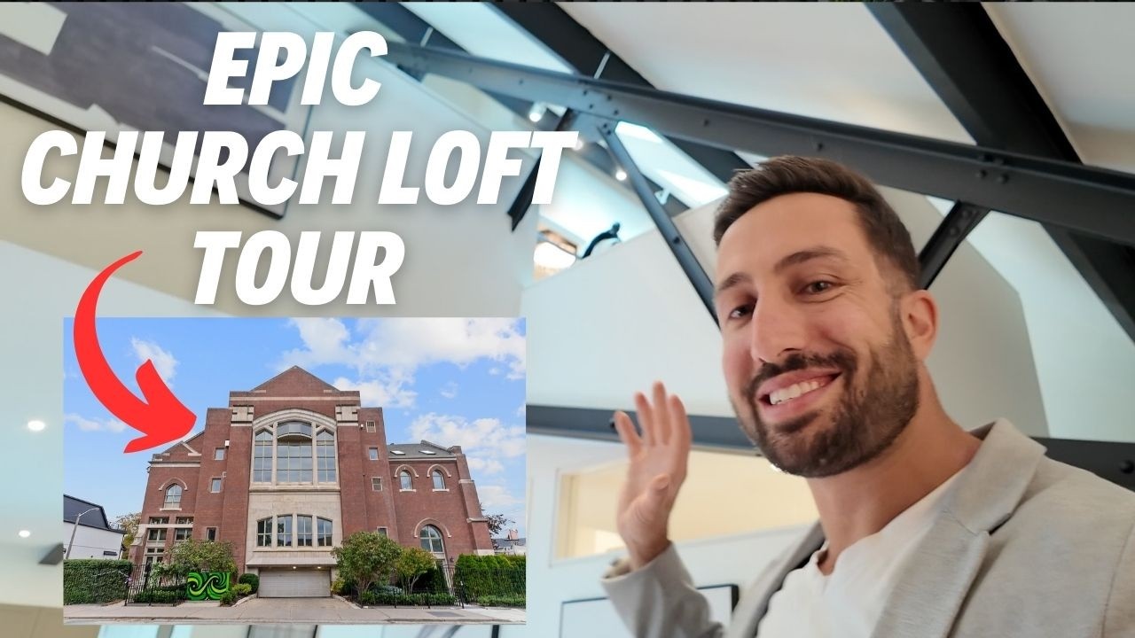 Bought At The Peak. Sold In The Crash. Didn't Lose Money l Toronto Church Loft Tour!