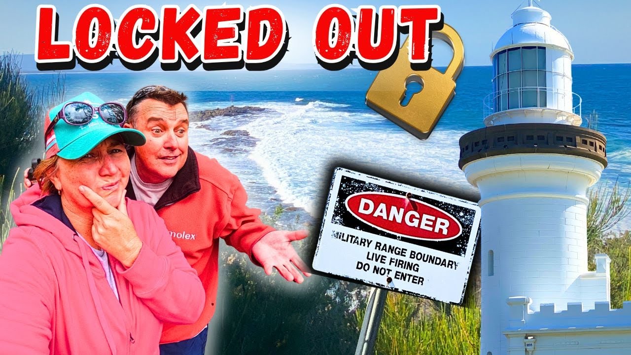 LOCKED OUT of NSW’s BEST Lighthouse!…But Found Hidden Waterfalls!