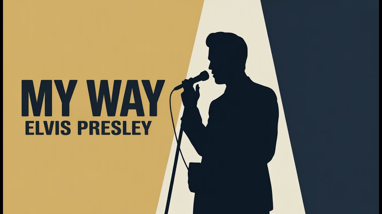 Elvis Presley - My Way || Video Lyrics || AI Visual Tribute (Romantic Nostalgia)