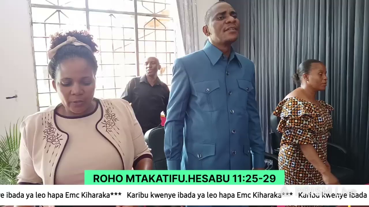 ROHO MTAKATIFU .HESABU 11:25-29. BY _PASTOR_ DEUCE JAMES. 18/01/2026