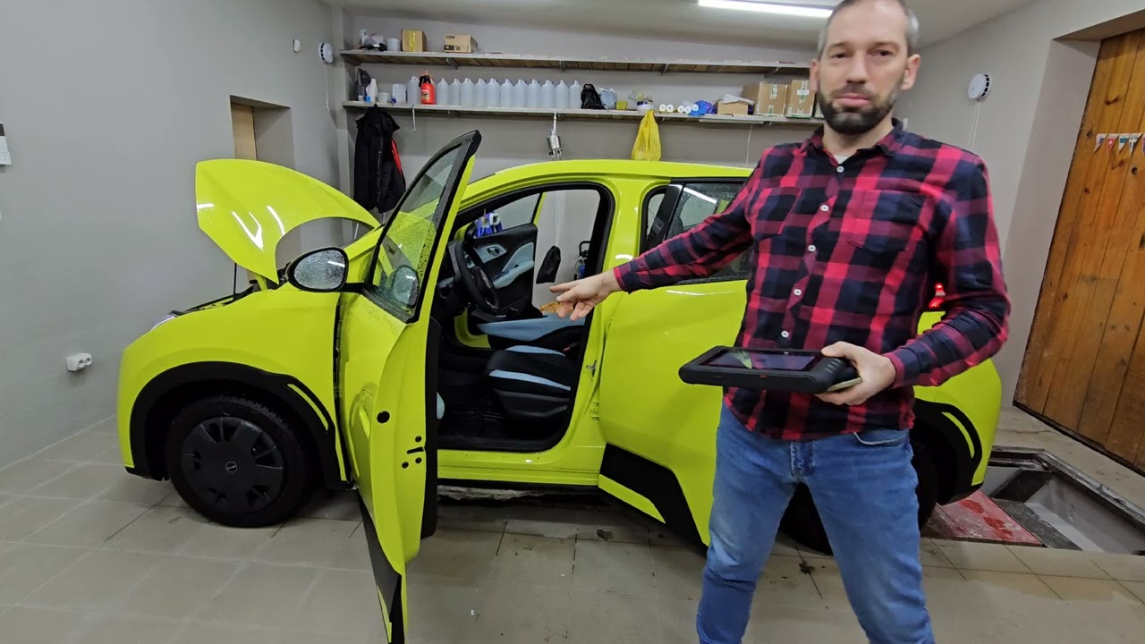 BYD seagull  сможем прочитать OBD2 ?  Нет  подогрева батареи в версии 30 кw.