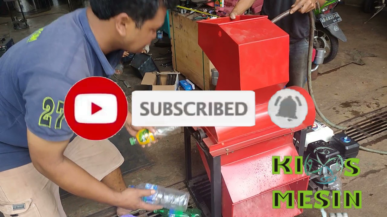 Mesin Giling Plastik Mini - Mesin Cacah Plastik Kecil