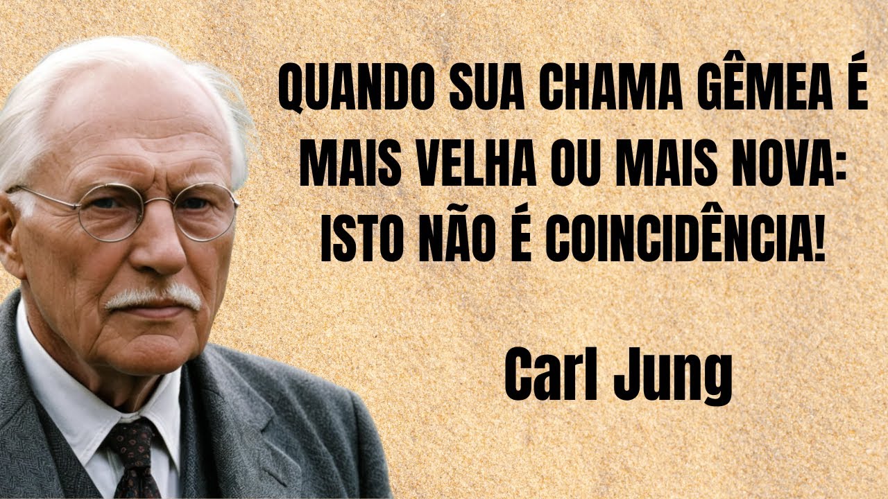 DIFERENÇA DE IDADE ENTRE CHAMAS GÊMEAS  - O Que Isso Diz Sobre Seus Contratos de Alma | Carl Jung