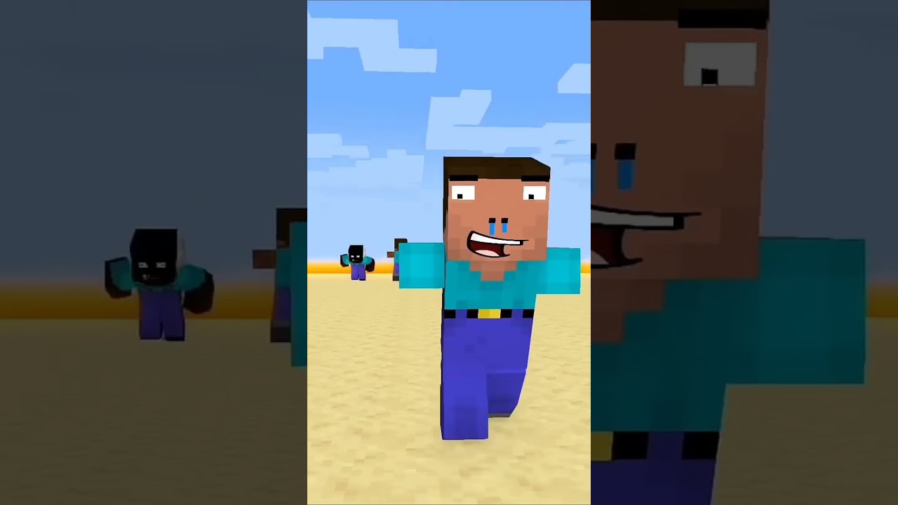 HELP Herobrine And His Friends From The Floor Is Lava #friendship #shorts #trending #anime