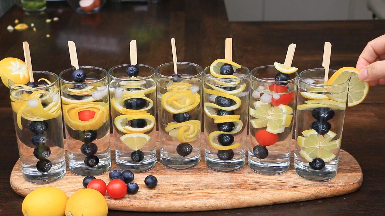 Art in Lemon Cocktail Garnish Ideas!