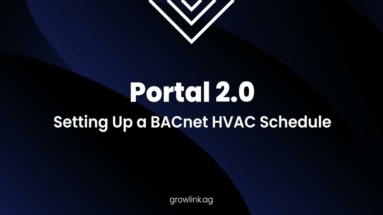 Portal 2.0: Setting Up a BACnet HVAC Schedule