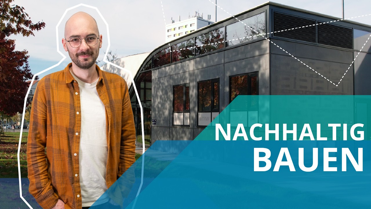 Wie wird Bauen nachhaltiger? 🏗️ | Gute Frage über Carbonbeton, Betondruck & grüne Architektur