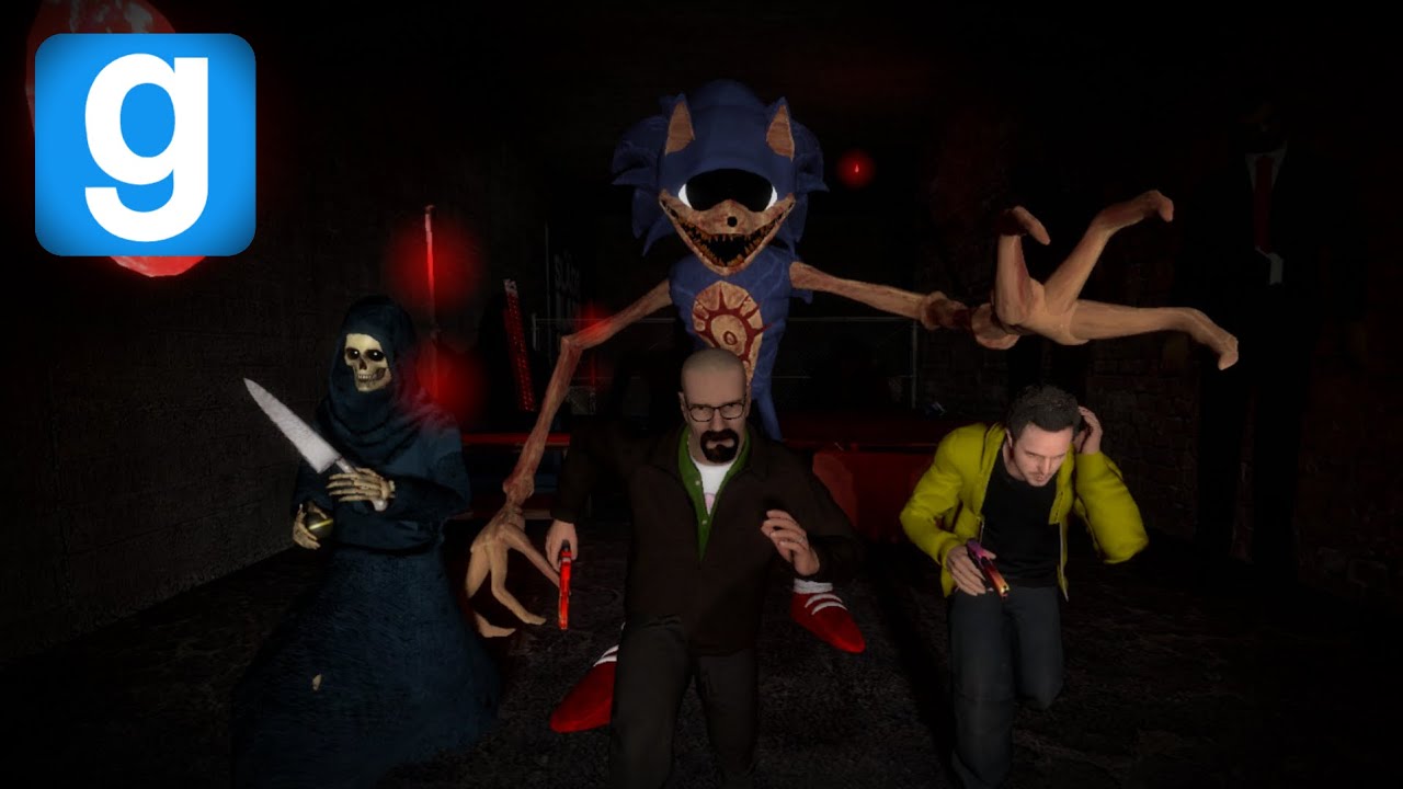 Trying To Survive From Sonic.EYX.. | Gmod Hide And Seek