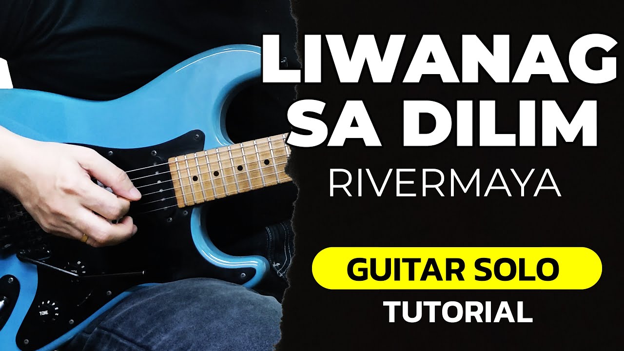 Liwanag sa Dilim by Rivermaya Guitar Solo Tutorial SLOWED DOWN with TABS + NUX MG-300 Patches