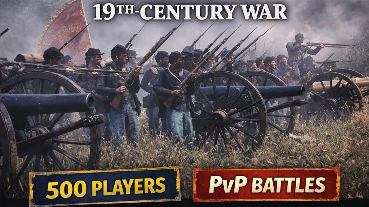 War of Rights 2026 — Civil War FPS | Real Players, No Bots