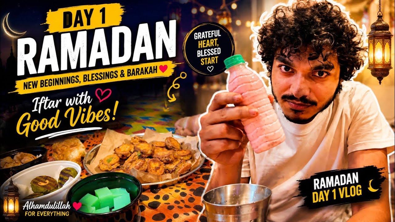 Day 1 of #ramadan & A daily #vlog 