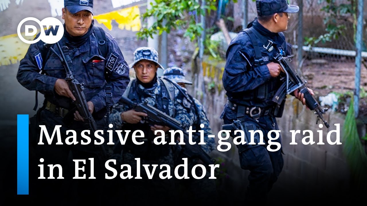El Salvador launches massive raid with thousands of troops and police officers | DW News