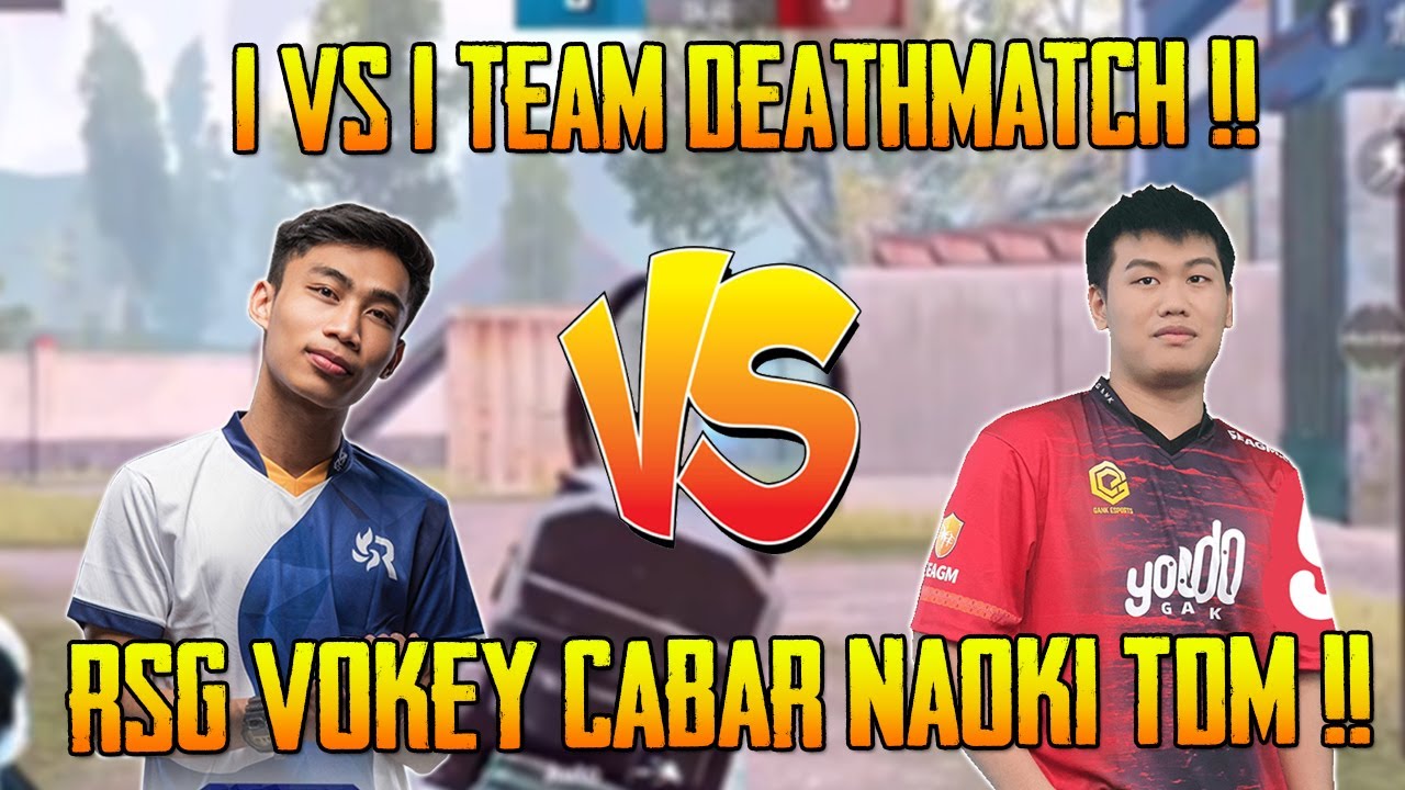 RSG Vokey Vs Naoki 1 VS 1 Team Deathmatch | Vokey Gameplay | PUBG Mobile