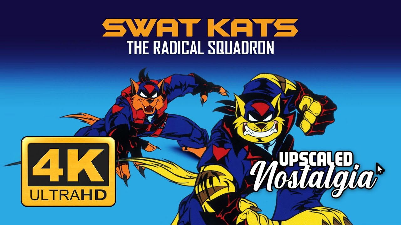 SWAT Kats: The Radical Squadron (1993) Opening & Closing Themes | Remastered 4K Ultra HD Upscale