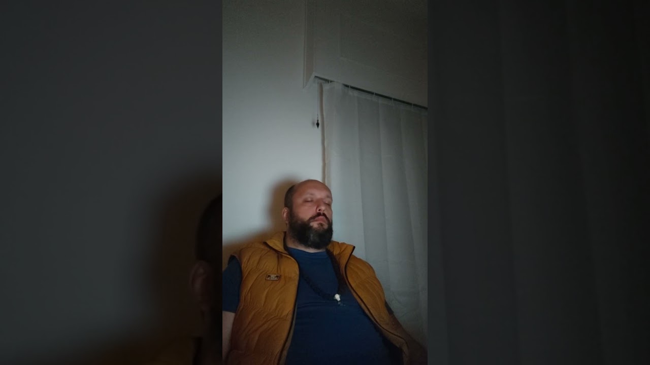 Evening mantra practice and cosmic dance meditation 