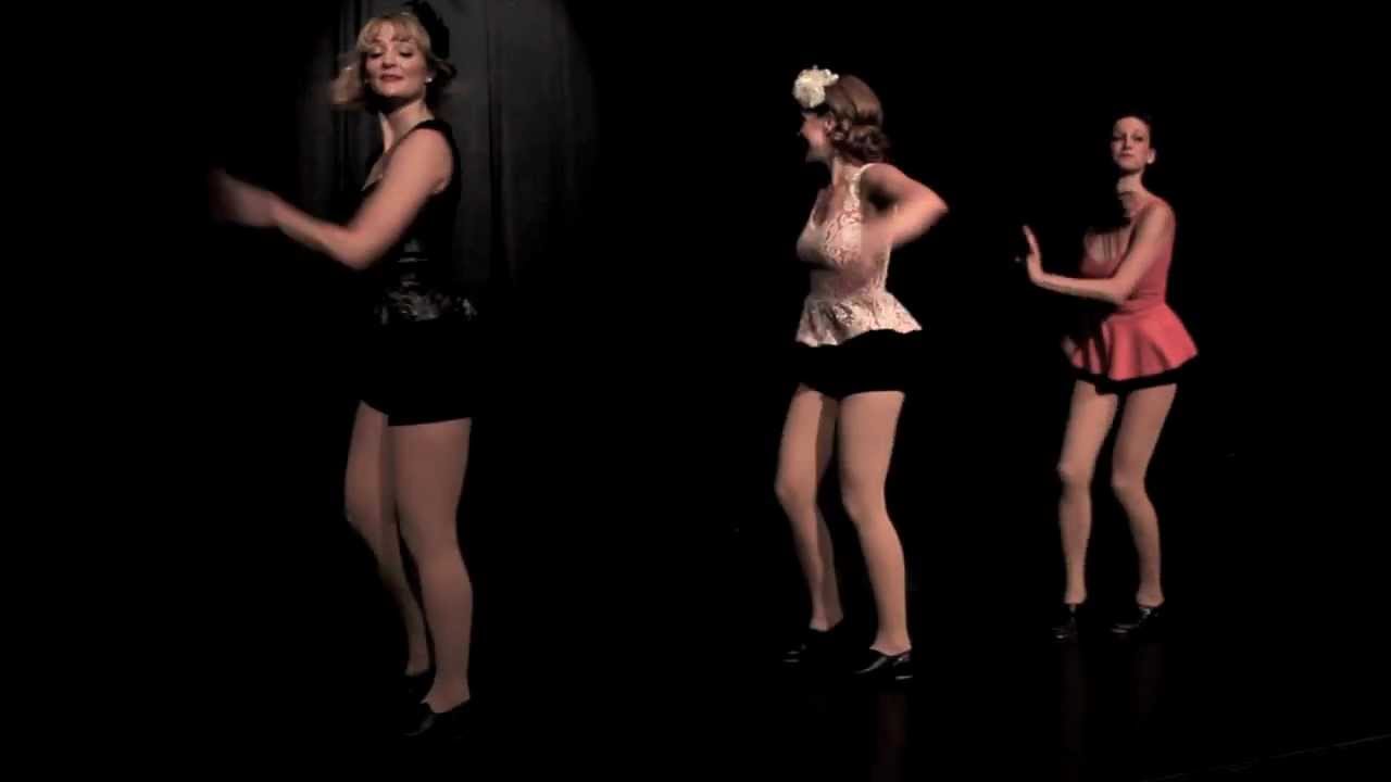 The Good Golly Girls in, a tap trio...