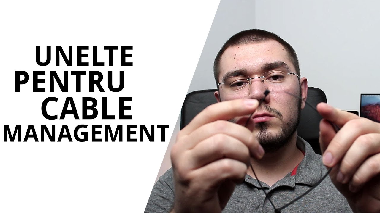 Unelte pentru cable management!