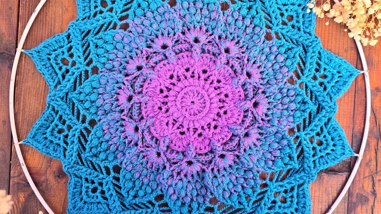 Mandala Bergamo. Rzędy: 1-4