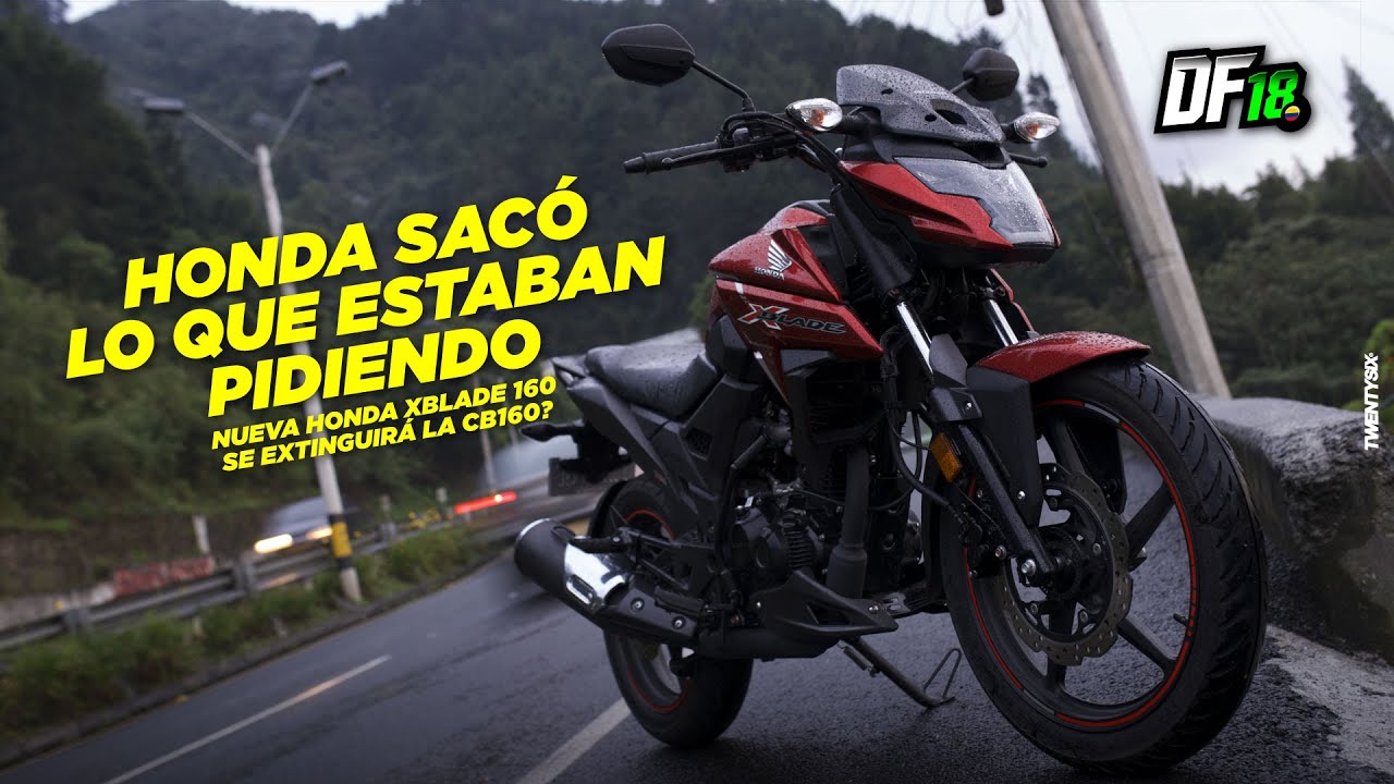 HONDA XBLADE160 - Llegó a llenar un vacío en la categoría de las 160cc / DF18