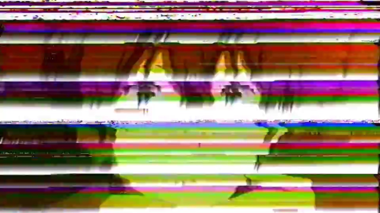 What happens when you take apart a VHS cassette and deliberately crumple up the tape