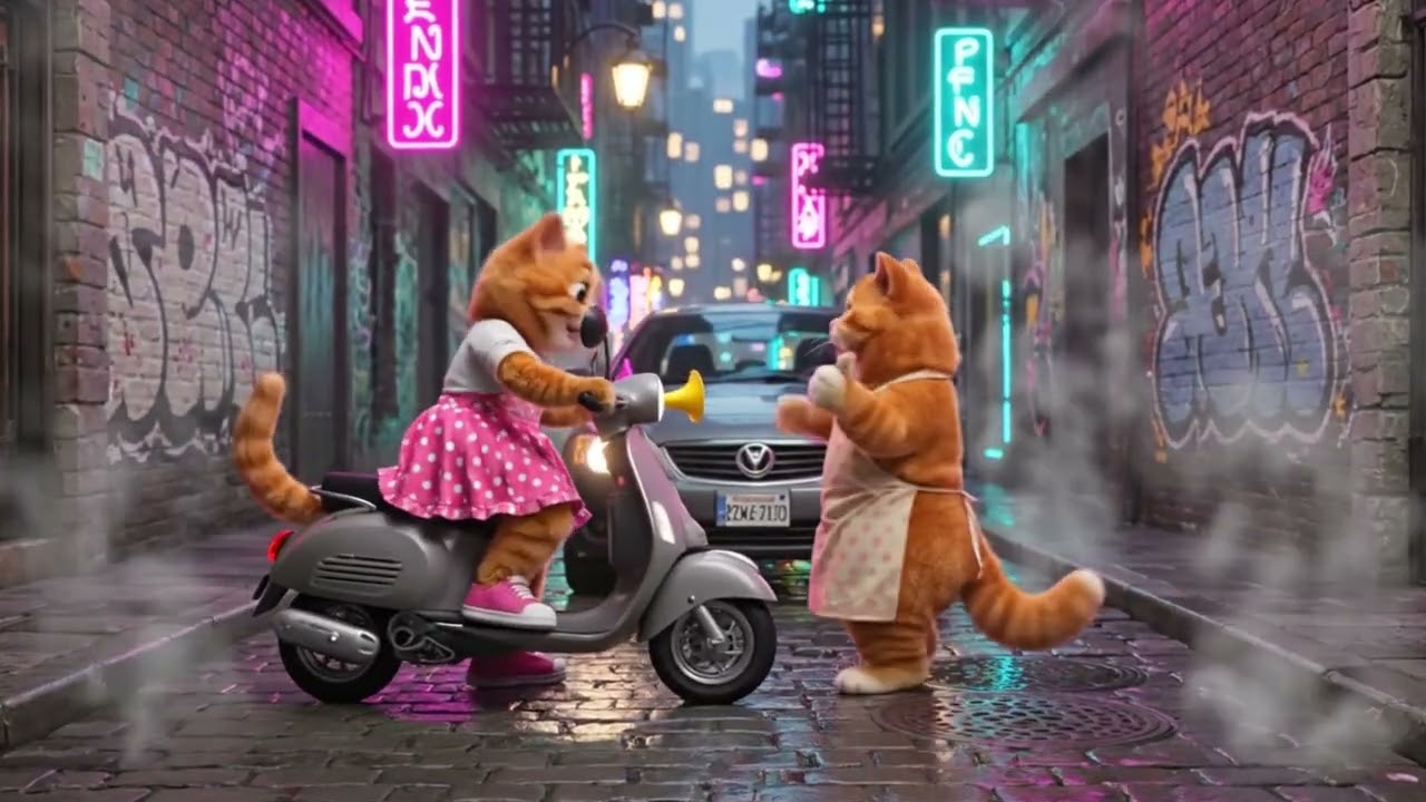 The Kitten Squad and the Fiery Rescue: Unleashing Big Cat Energy!