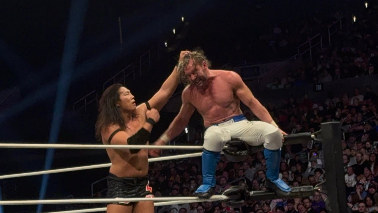 AEW Revolution 2025 Kenny Omega vs Konosuke Takeshita AEW international championship match #aew #wwe