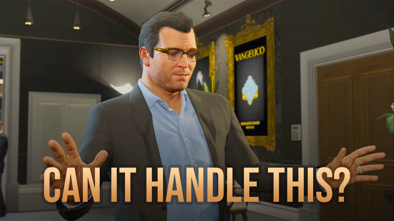GTA V Legacy with Graphics Mods | RTX 3050 6GB Gameplay