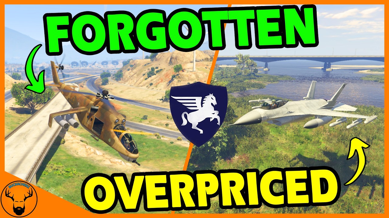 Рейтинг всех транспортных средств Pegasus в GTA Online
