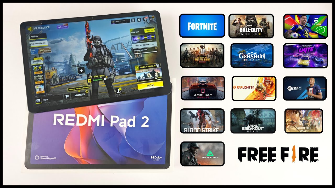 Redmi Pad 2 Gaming Test