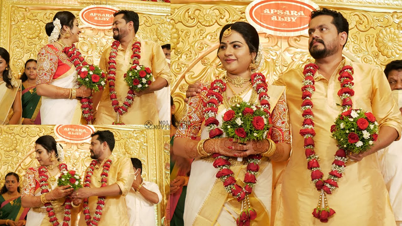 Apsara Ratnakaran Marriage | Swanthanam Serial Actress Apsara Ratnakaran Wedding Video
