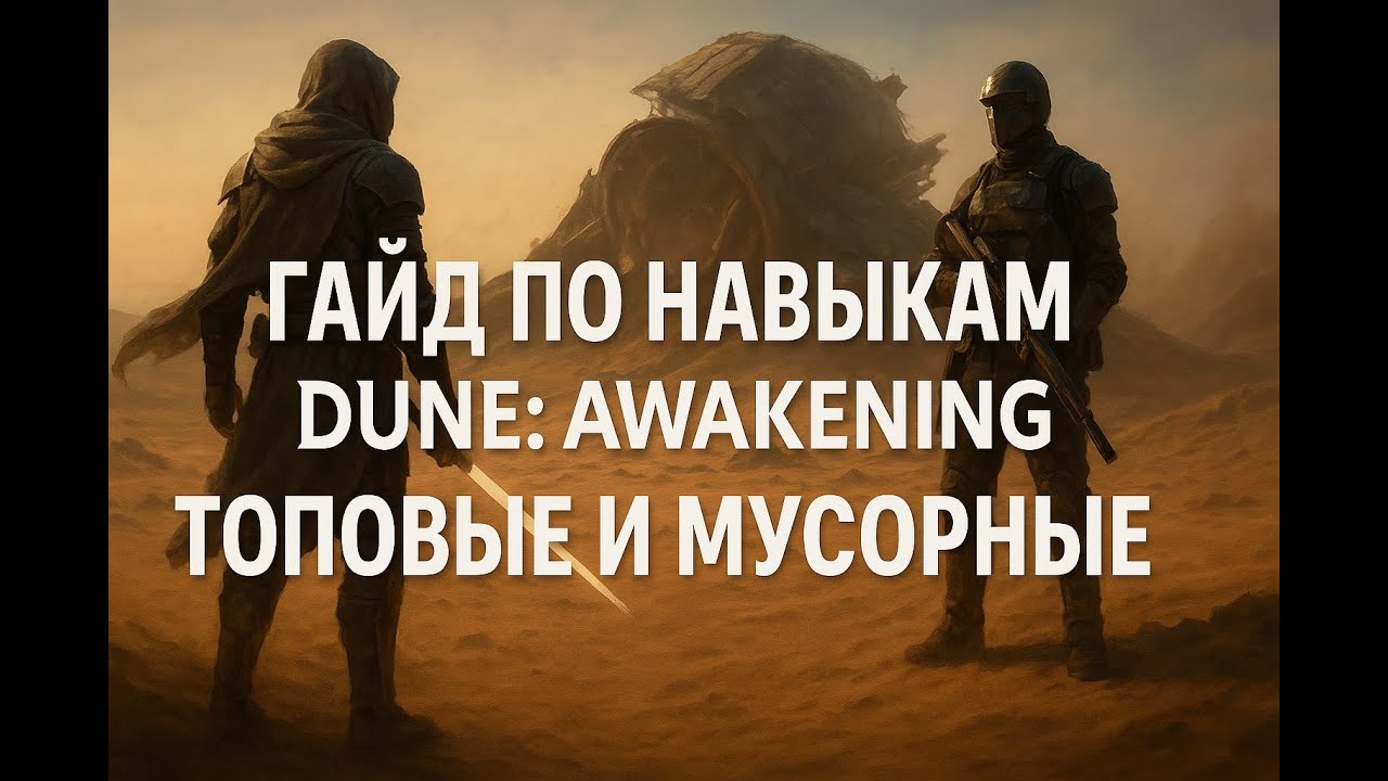 Все топовые и бесполезные навыки в Dune Awakening — гайд по билдам и прокачке