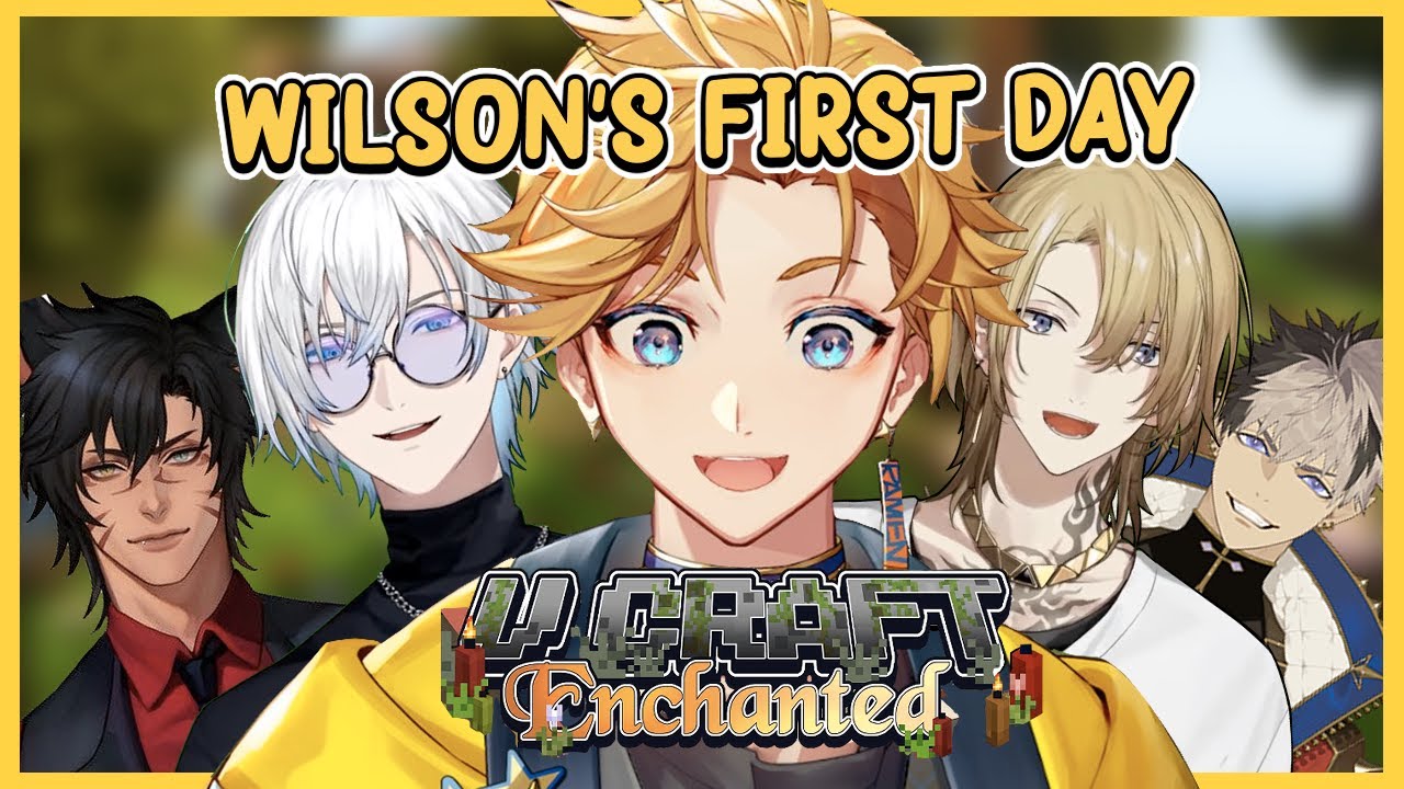 Wilson's First Day of #VCraftEnchanted : New Chaos, New Friends, New Roomates!?