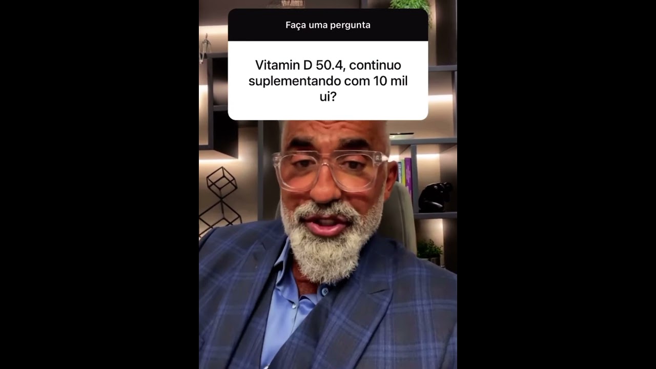 Vitamin D 50.4, continuo suplementando com 10 mil ui? #SHORTS #vitaminaD #dosagem