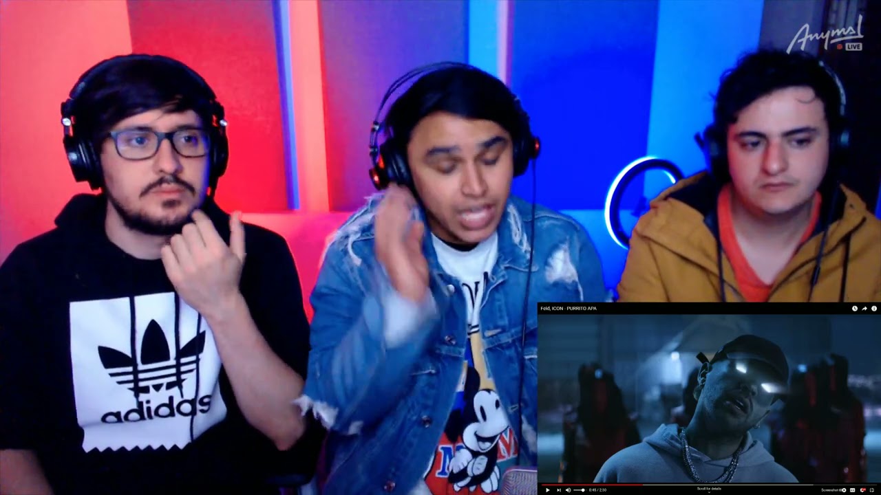 [Reacci&oacute;n] Feid, ICON - PURRITO APA | ANYMAL LIVE 🔴