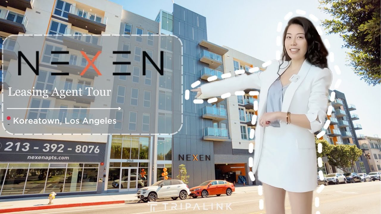 The Nexen Apartments Leasing Agent Tour | Los Angeles Koreatown | Tripalink
