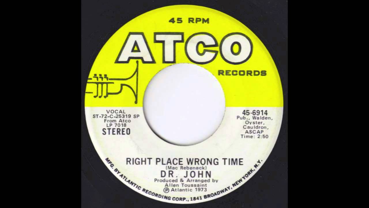 Dr John - Right Place, Wrong Time (Hippie Torrales Edit)