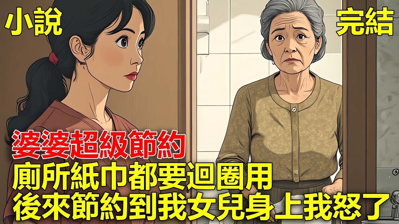 婆婆超級節約，廁所紙巾都要迴圈用，我好心勸她不要用，她卻說我敗家，後來她節約到我女兒身上，我怒了！