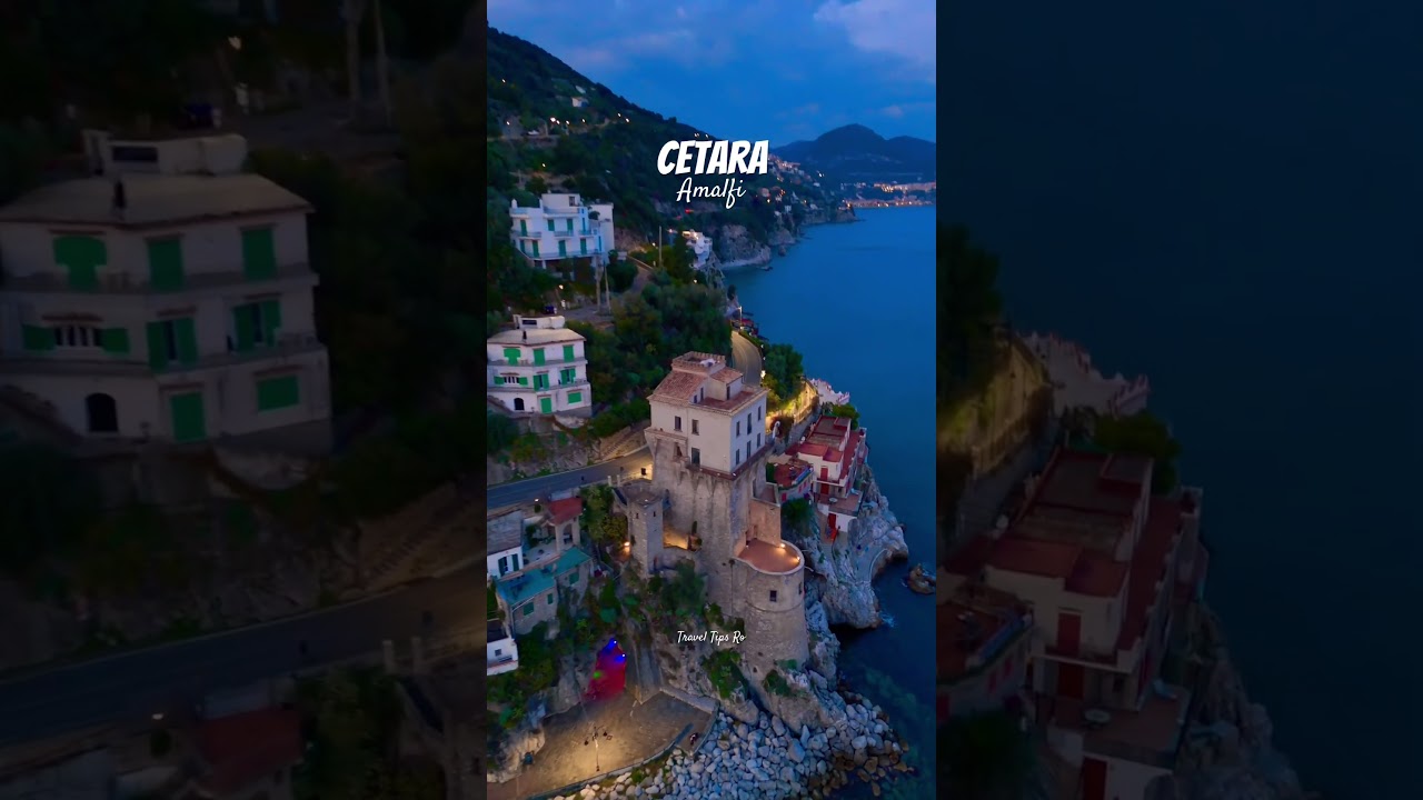 📌Cetara, Amalfi | Torre de Cetara, Costiera Amalfitana #italia #natale #vietri #italy #bella #new