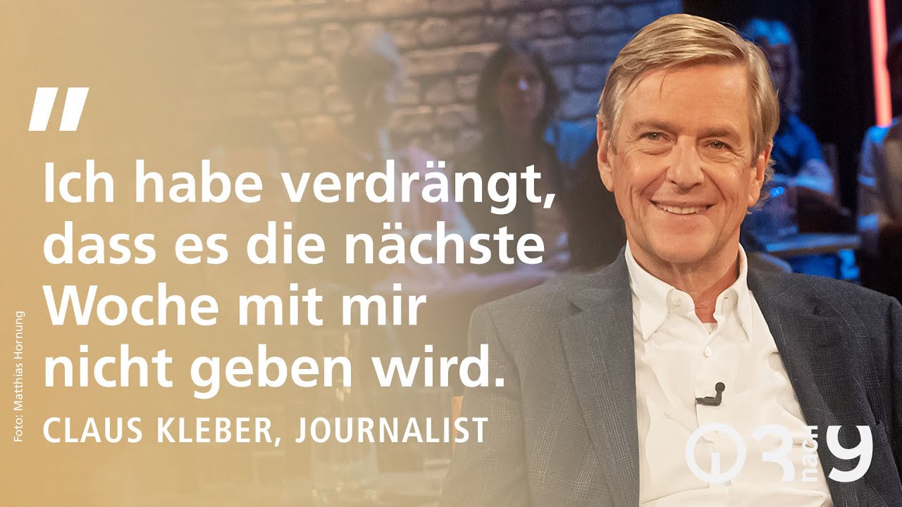 Claus Kleber &uuml;ber seinen Abschied vom &bdquo;heute journal&ldquo; // 3nach9