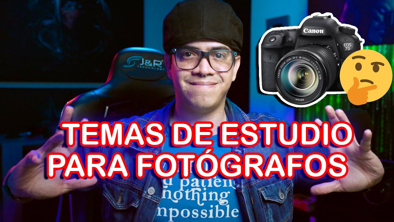 &iquest;QU&Eacute; HAY QUE ESTUDIAR PARA APRENDER FOTOGRAF&Iacute;A? Lista de temas!!!