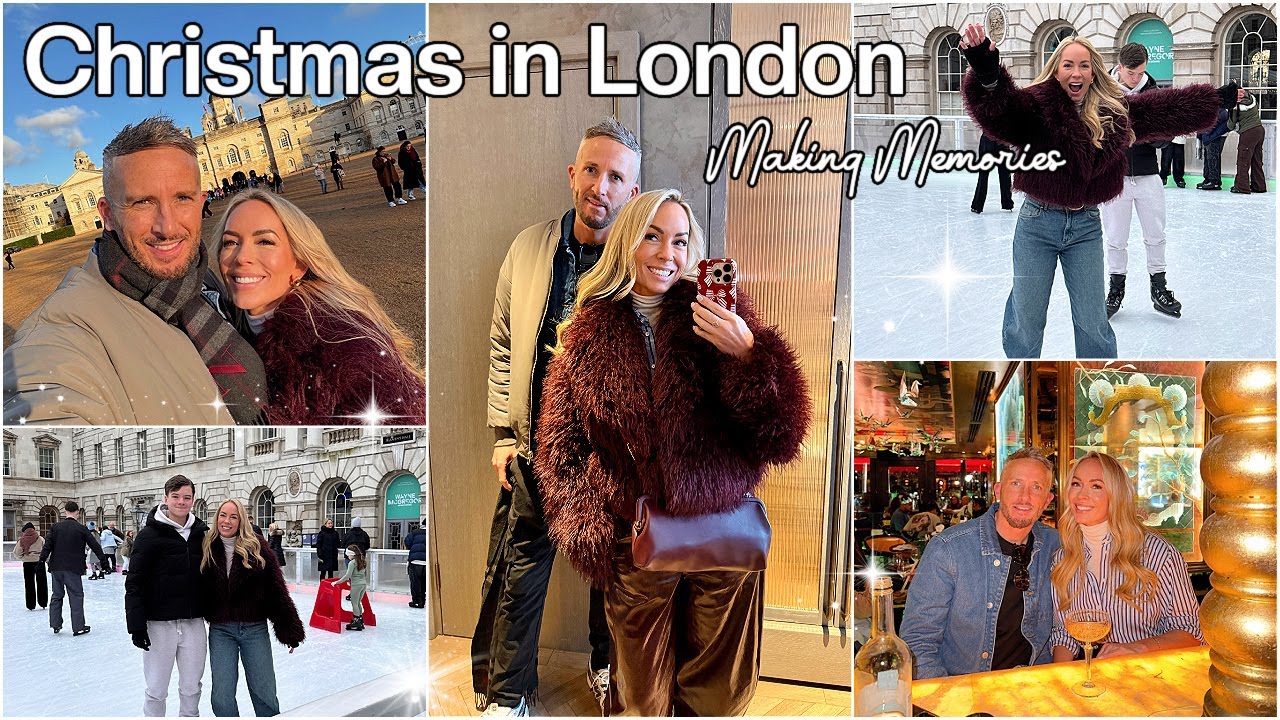 Christmas in London Vlog | Day out with the Boys and Matt's Birthday