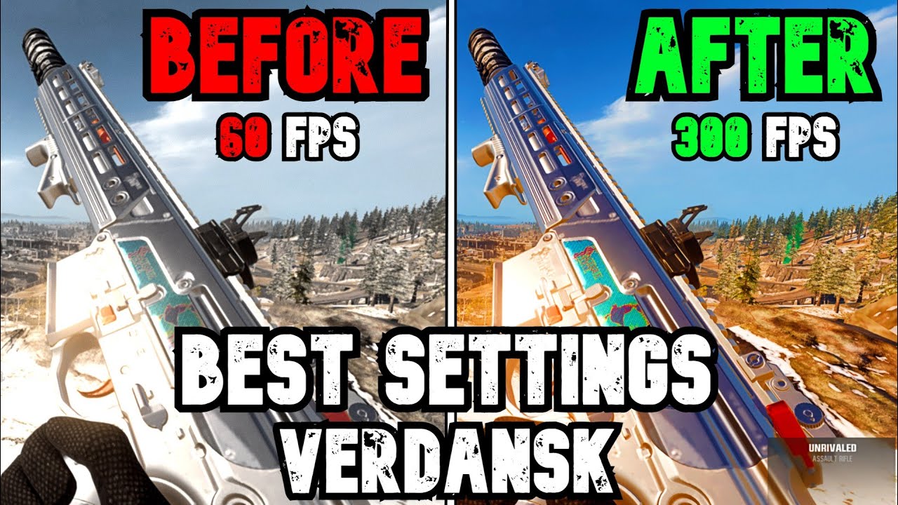 BEST PC Settings for Warzone VERDANSK! *SEASON 3* (Optimize FPS & Visibility)