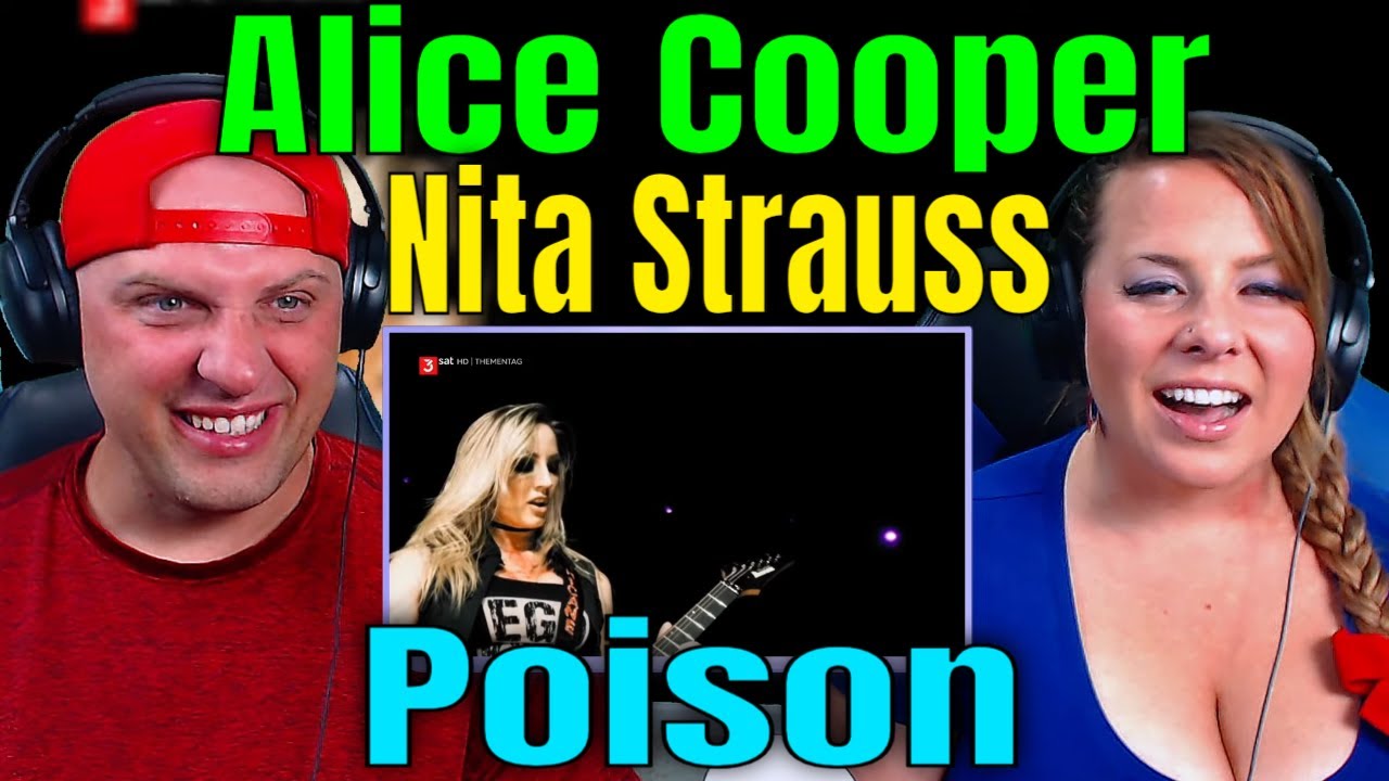 reaction to Alice Cooper - (Intro) - Poison W/ Nita Strauss | THE WOLF HUNTERZ REACTIONS