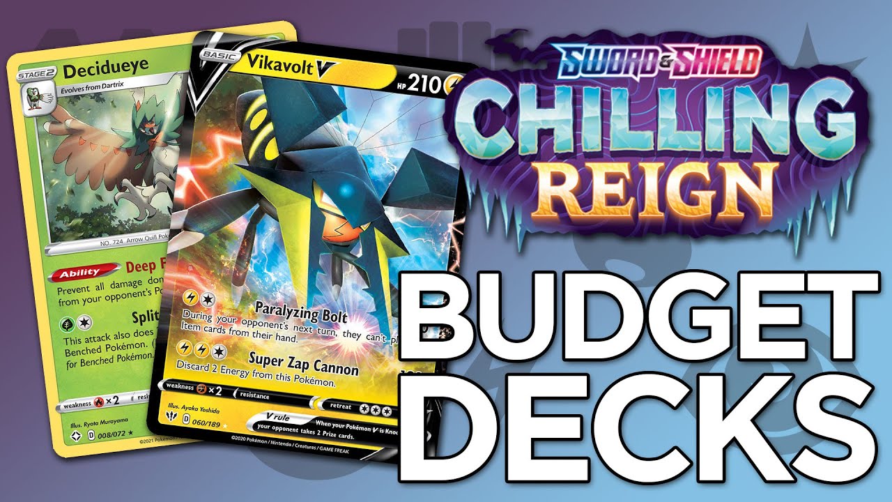 5 Budget decks from Chilling Reign! Rotation ready! (Pokemon TCG)