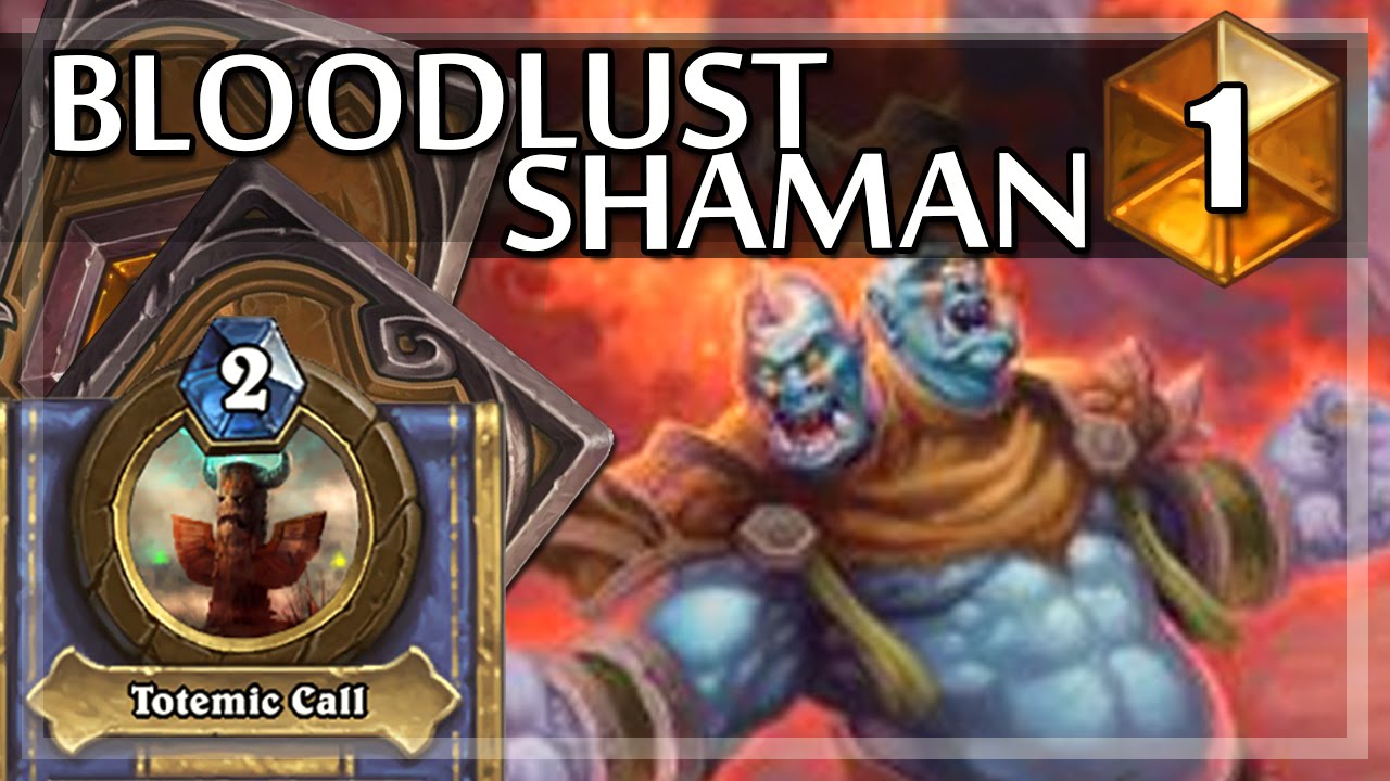 Hearthstone Bloodlust Shaman w/ StrifeCro #1