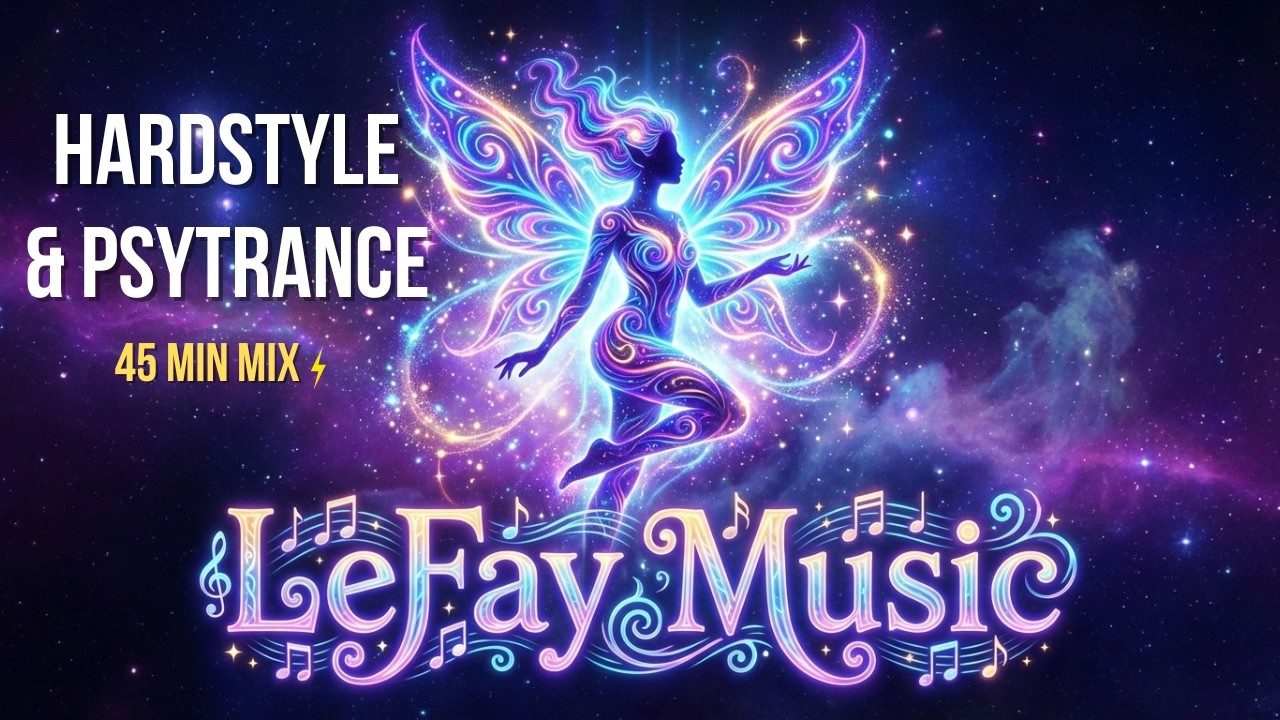 LeFay Music - 10 Tracks Mix (45 Min.) | Psytrance, Hardstyle & Goa