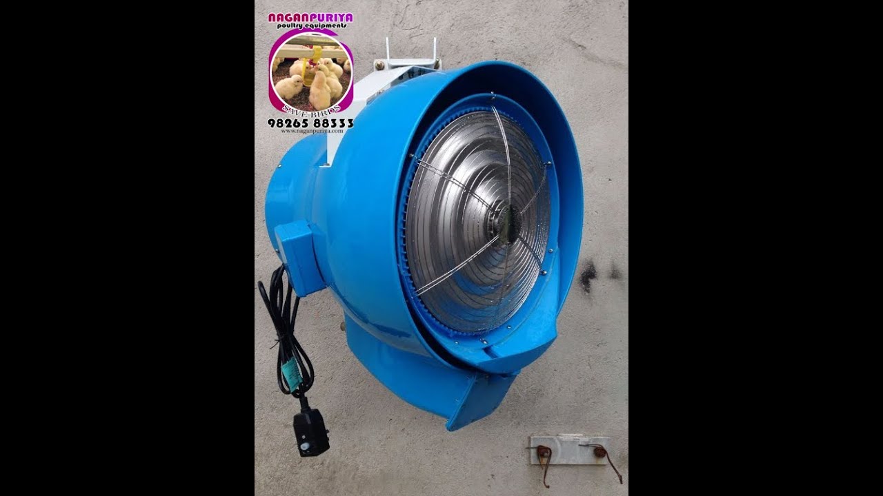 Poultry Farm Fogger Misting Fan By Naganpuriya Group 9826588333, 982668333 Ph. 0731-4999833